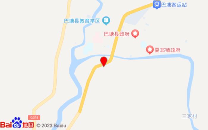 全季酒店(甘孜巴塘318国道店)位置图