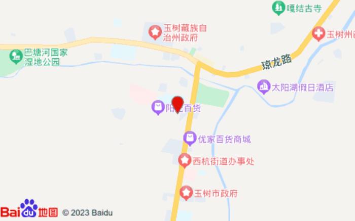 汉庭酒店(玉树格萨尔王广场店)位置图