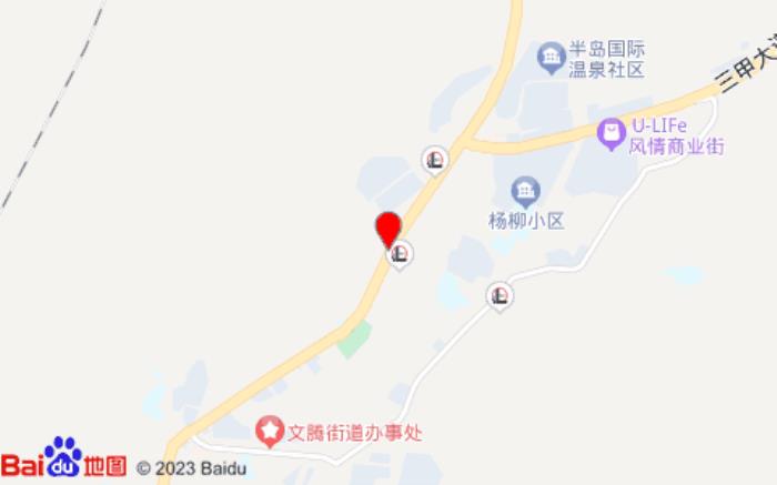 贝壳酒店(迎宾大道店)位置图