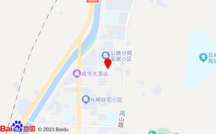 iu酒店·吕梁龙凤北大街兴盛路店位置图