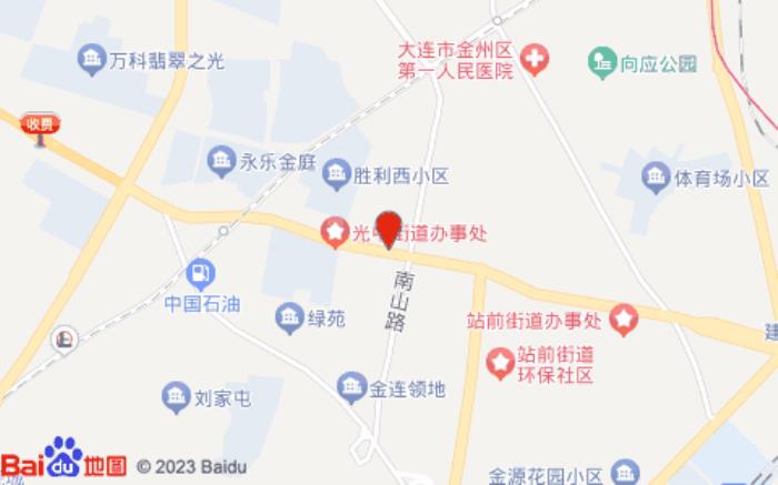 希岸酒店(大连金州安盛广场五一路店)位置图