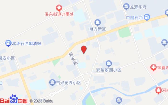 全季酒店(珲春店)位置图