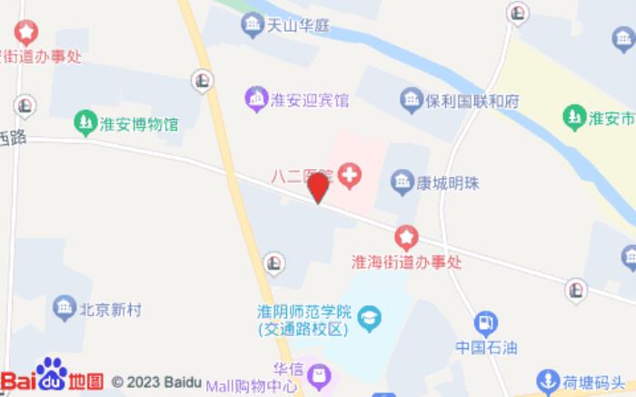 丽枫酒店(淮安万达广场金融中心店)位置图