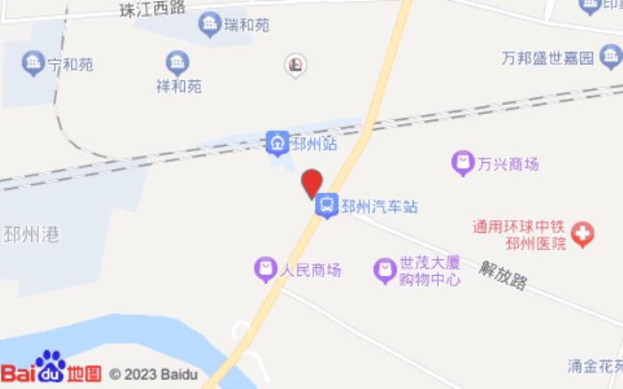 全季酒店(邳州解放路店)位置图