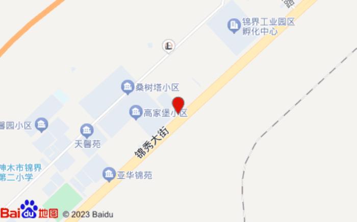 全季酒店(神木锦界店)位置图