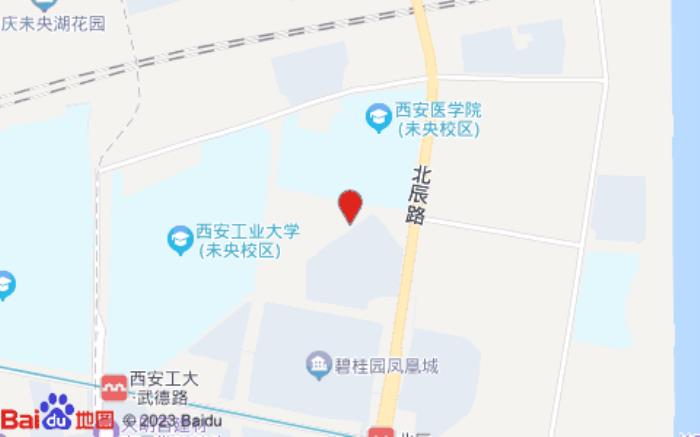 如家宾馆(未央店)位置图