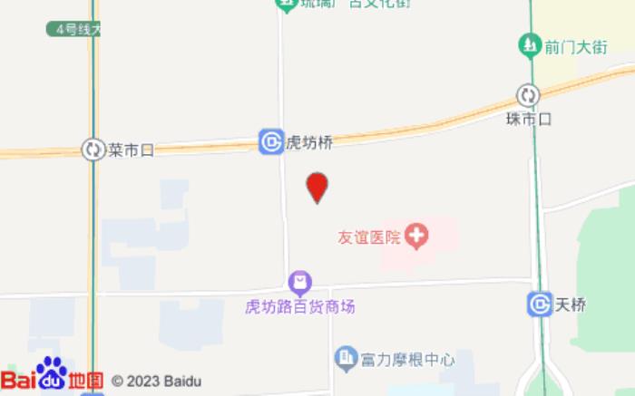 柏曼酒店(北京前门店)位置图