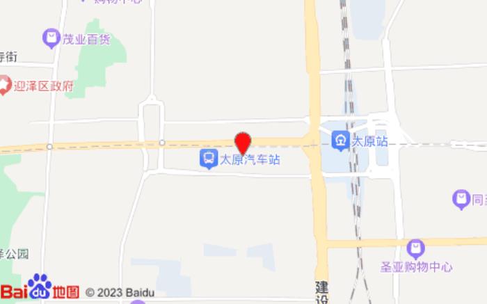 桔子酒店(迎泽大街店)位置图