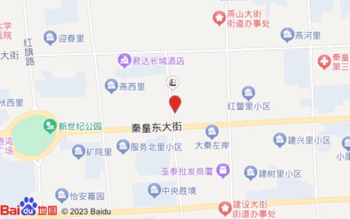 尚客优酒店(秦皇岛文化路店)位置图