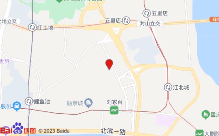 维也纳国际酒店(重庆江北嘴金融中心店)位置图