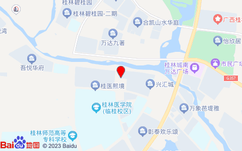 丽枫酒店(桂林市政府店)位置图