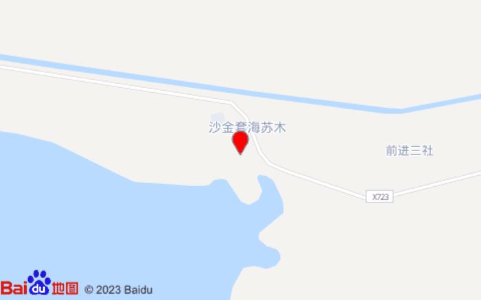 沙金假日酒店(X723店)位置图