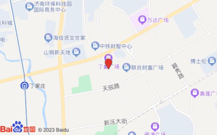 潮漫酒店(济南高新会展中心店)位置图