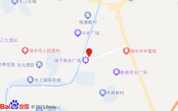 汉庭酒店(扬中步行街店)位置图