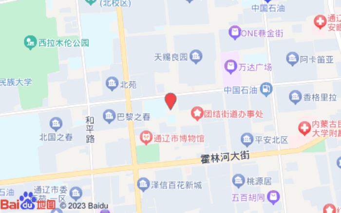 桔子酒店(万达广场店)位置图