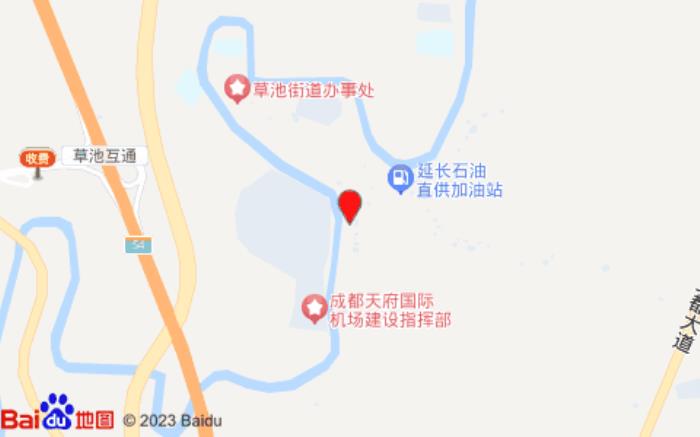 派酒店(成都天府国际机场店)位置图