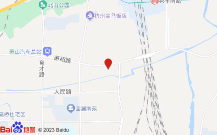 怡莱酒店(萧绍路店)位置图