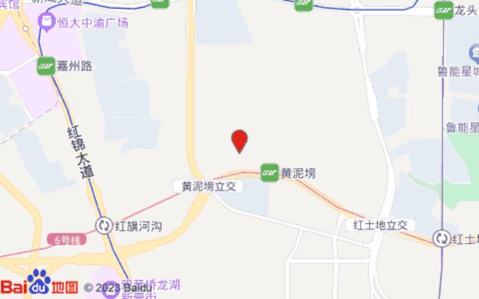 桔子水晶酒店(观音桥店)位置图