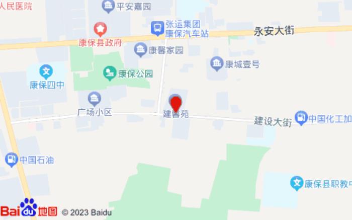 吉祥宾馆(建设大街店)位置图