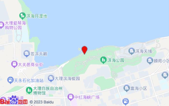 汉庭酒店(大理洱海公园店)位置图