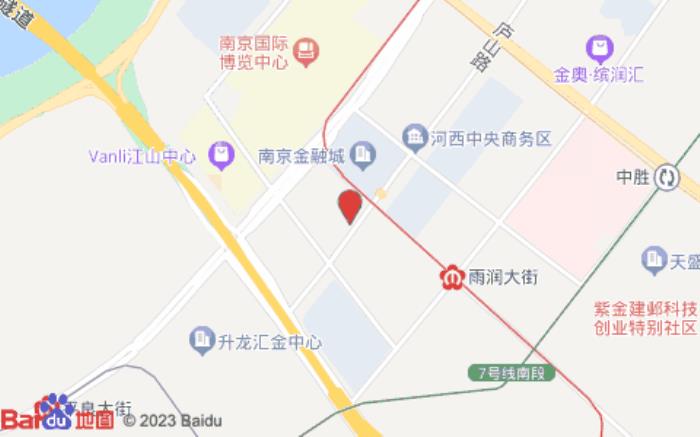 全季酒店(南京奥体国际博览中心店)位置图