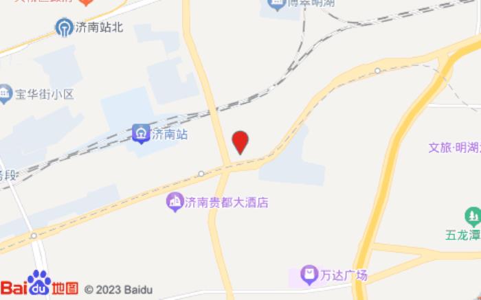 尚客优酒店(济南火车站万达广场店)位置图