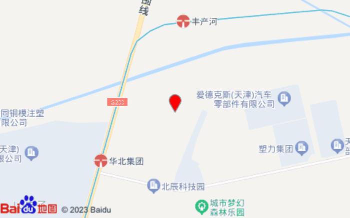 星程酒店(天津北辰开发区华北集团)位置图