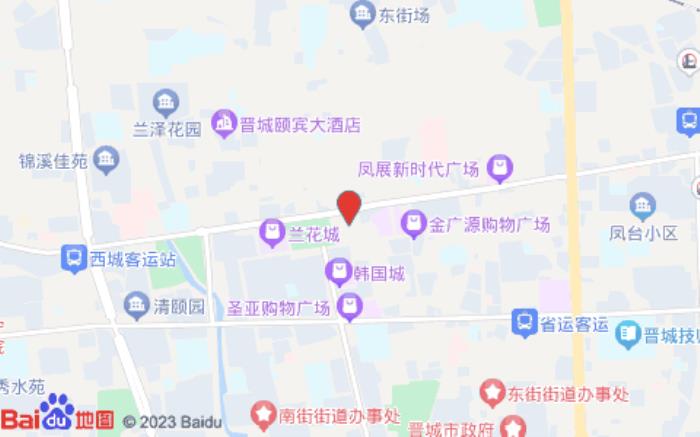 如家商旅酒店(晋城人民广场店)位置图