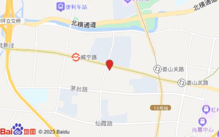 唯庭酒店(上海天山路店)位置图