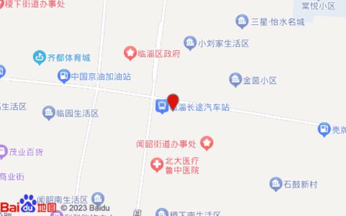 全季酒店(淄博临淄大道人民广场店)位置图