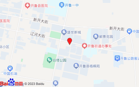 格林豪泰智选酒店(通辽开鲁店)位置图