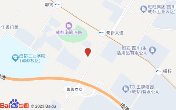 汉庭酒店(成都郫都高新保税区店)位置图