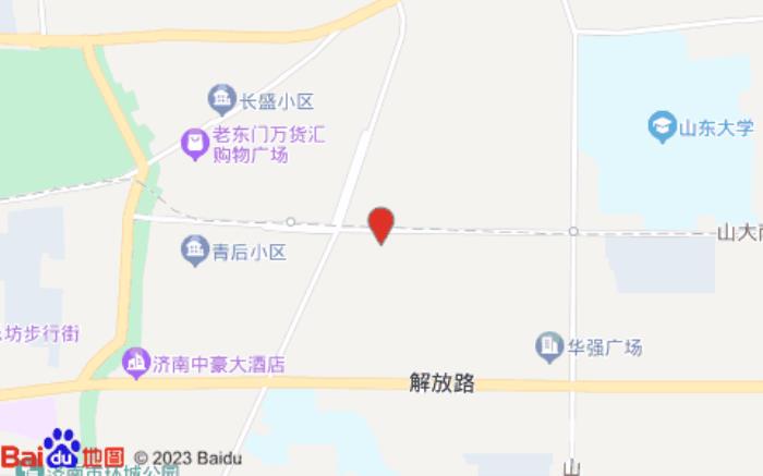 全季酒店(济南山东大学山大南路店)位置图