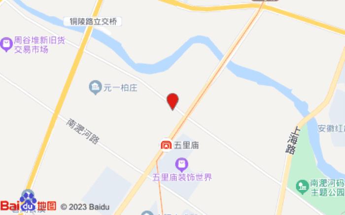 城市之家酒店(巢湖南路店)位置图