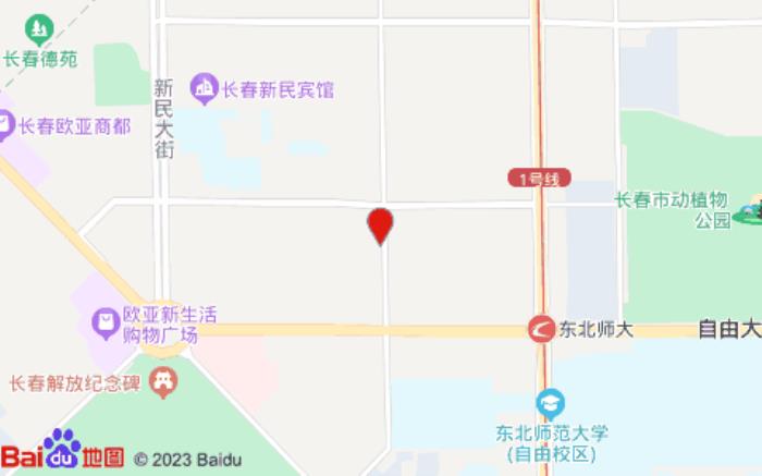 桔子酒店(长春桂林路店)位置图