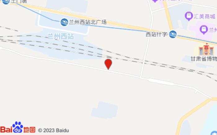 iu酒店(兰州西客站南广场店)位置图