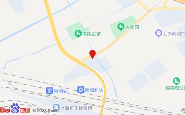 桔子酒店(上海南翔古猗园店)位置图