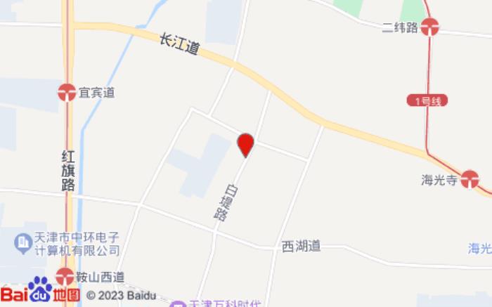 维也纳酒店(天津白堤路店)位置图