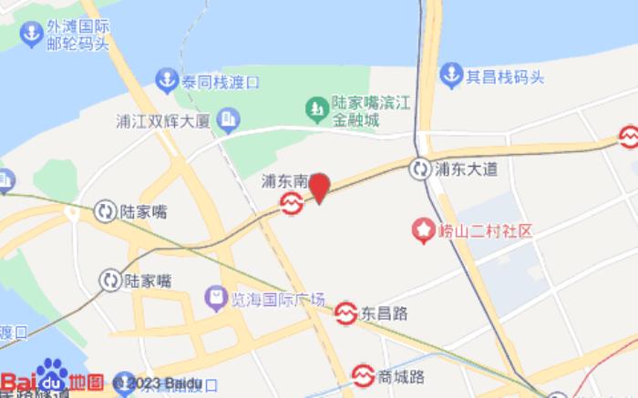 上海陆家嘴浦东大道亚朵酒店位置图