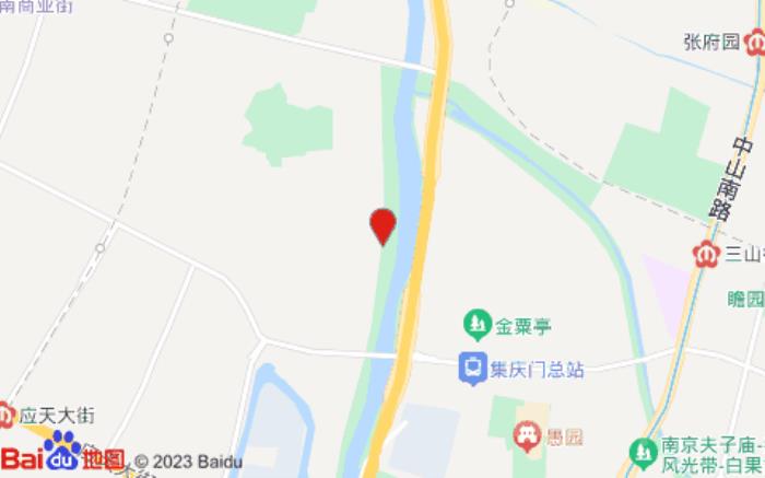 全季酒店(夫子庙长虹路店)位置图