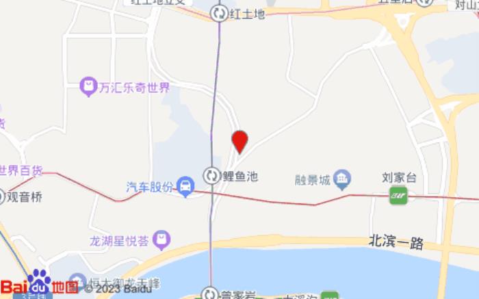 希岸酒店(刘家台隧道店)位置图