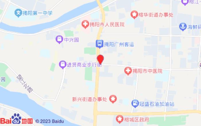 丽枫酒店(揭阳榕城店)位置图