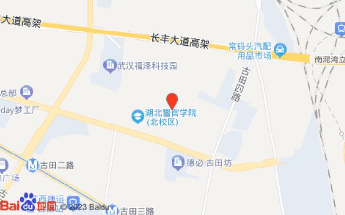 全季酒店(武汉解放大道古田店)位置图