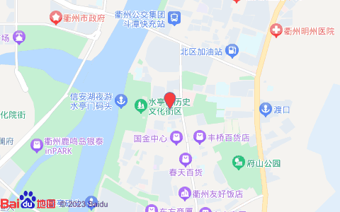 全季酒店(衢州水亭门店)位置图