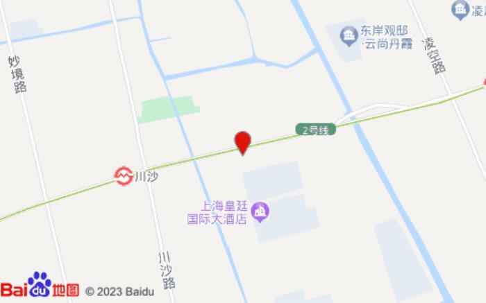 桔子酒店(浦东机场川环南路店)位置图