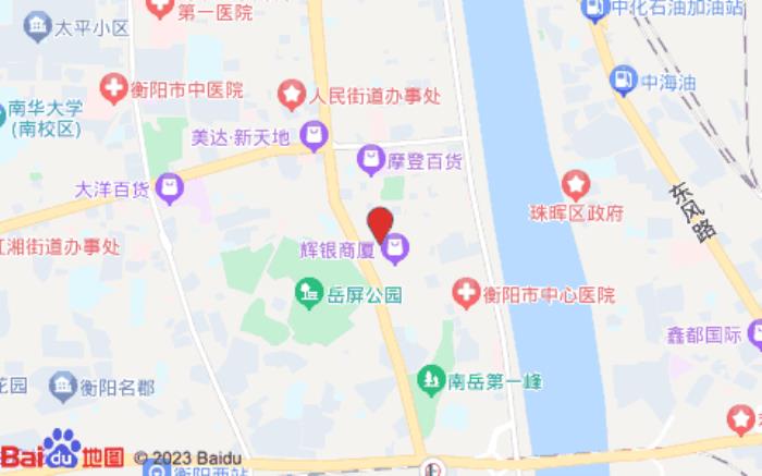 iu hotel酒店(环城南路店)位置图