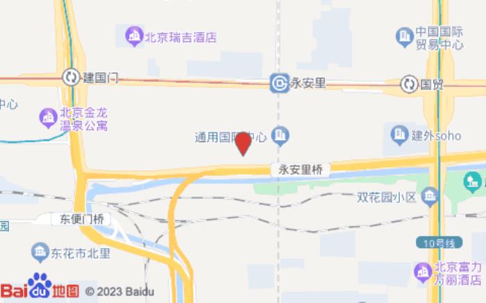 速8精选酒店(北京国贸建国门店)位置图