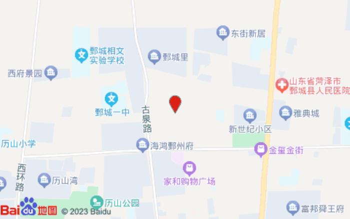 如家商旅(金标)菏泽鄄城鲁商城市广场店位置图