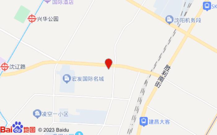 如家睿柏·云酒店(沈辽路万达广场店)位置图