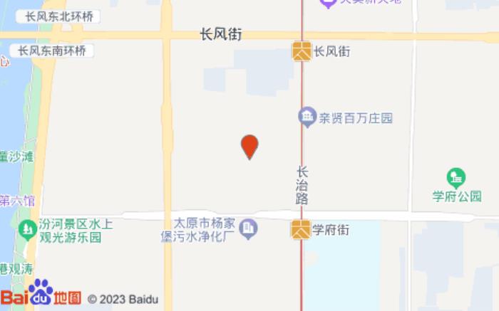 iu酒店(太原长风街北美新天地店)位置图